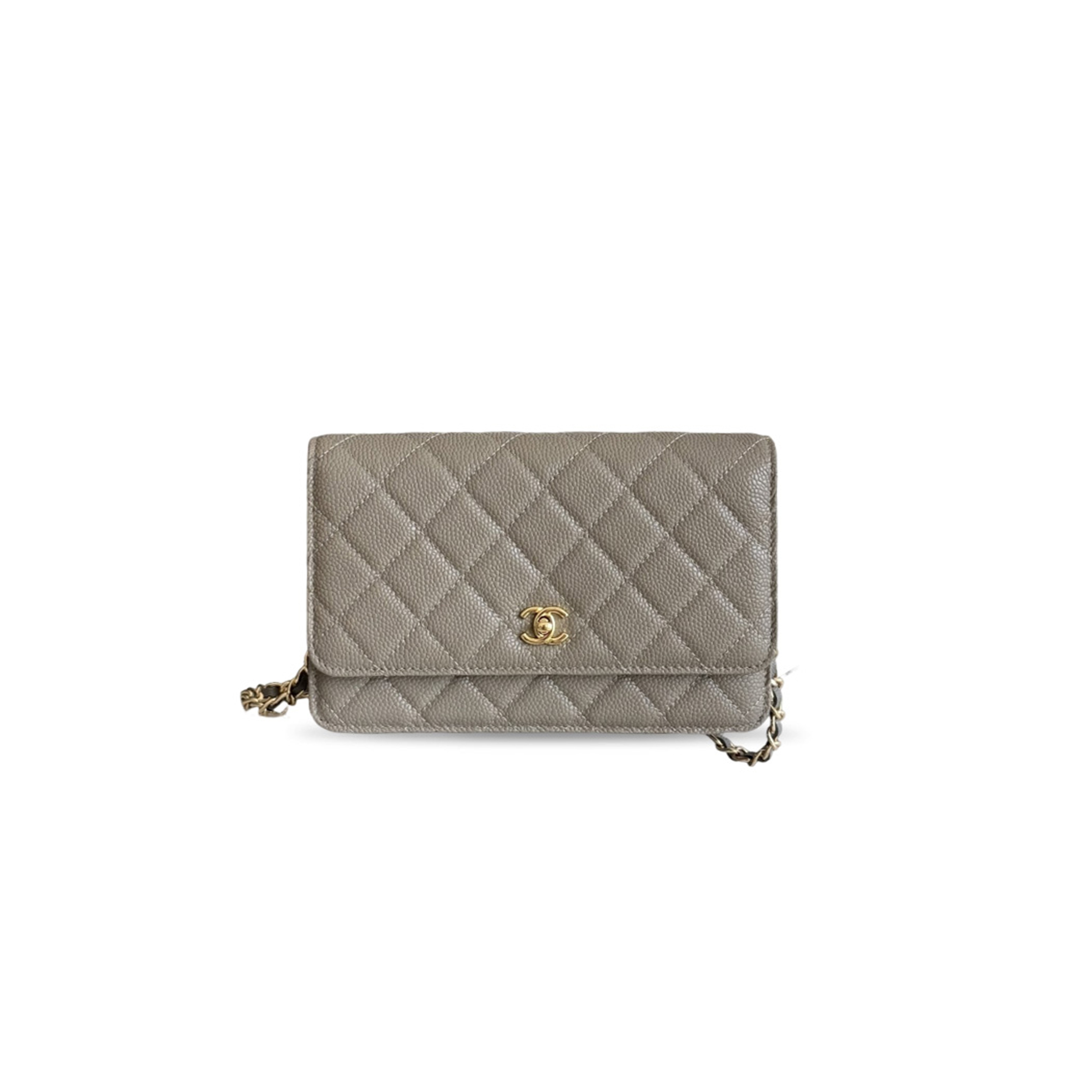 CHANEL CAVIAR QUILTED WALLET ON CHAIN WOC AP4241 (19*12*3cm)
